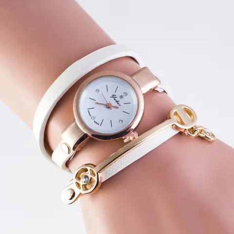 Casual Three-winding Bracelet Watch