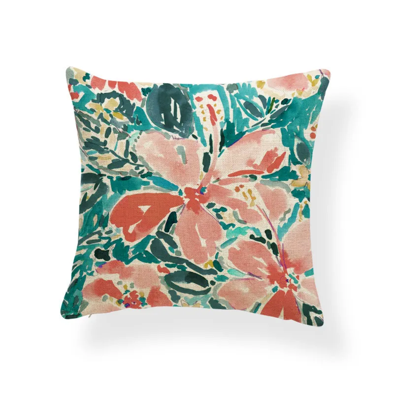 Daffodil printed cushion - Ga98009