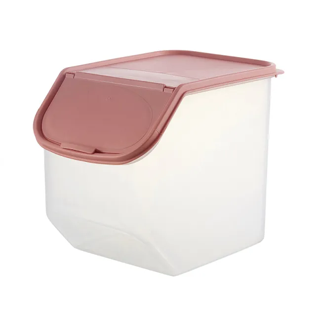 Household rice bucket with measuring cup Pink - Shop at LoveMi