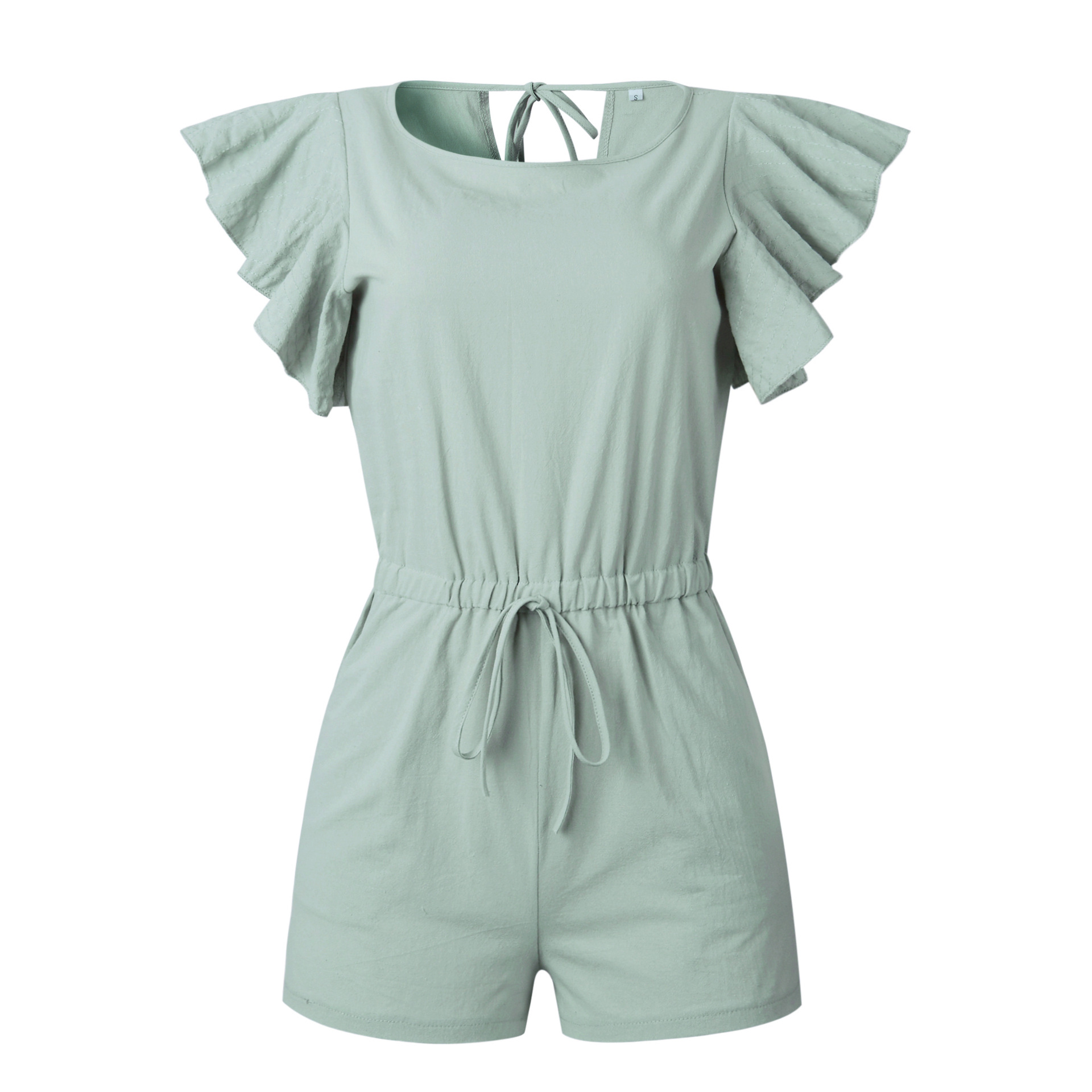 Title 1, Ruffled Panel Jumpsuit