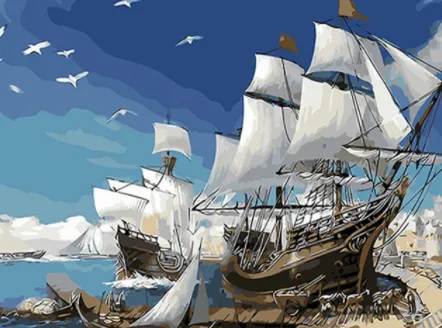 Frameless DIY digital painting No Frame - Shop at LoveMi