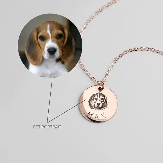 Pet Memorial Necklace - Silver