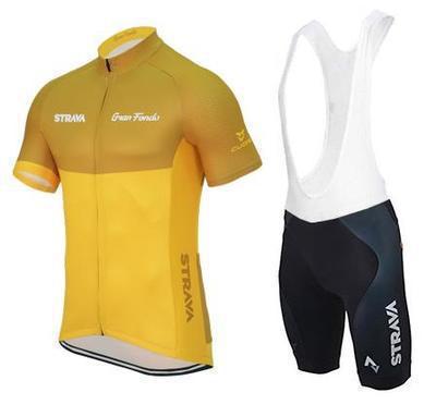 Short-sleeved jersey top cycling shorts