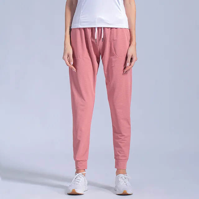 Loose breathable yoga pants Pink - Shop at LoveMi