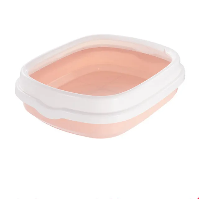 Deodorant semi enclosed cat litter box Pink - Shop at LoveMi