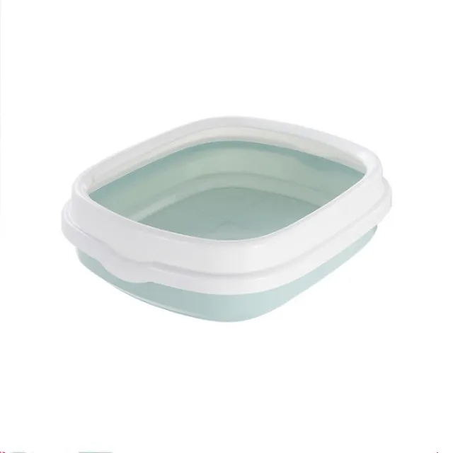 Deodorant semi enclosed cat litter box Blue - Shop at LoveMi