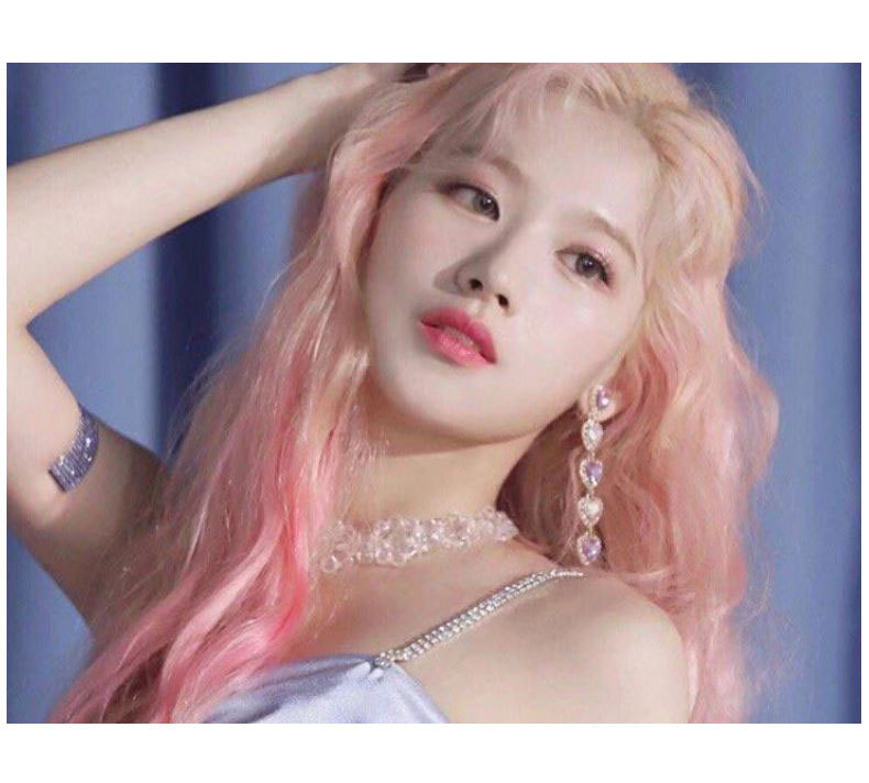 Colorful diamond peach heart female earrings