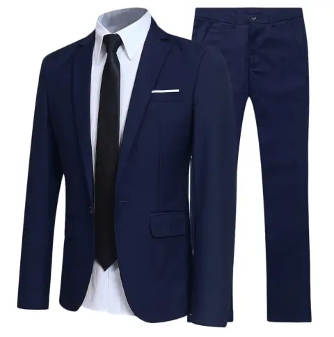 Suit 3-piece Men Get Married in Business