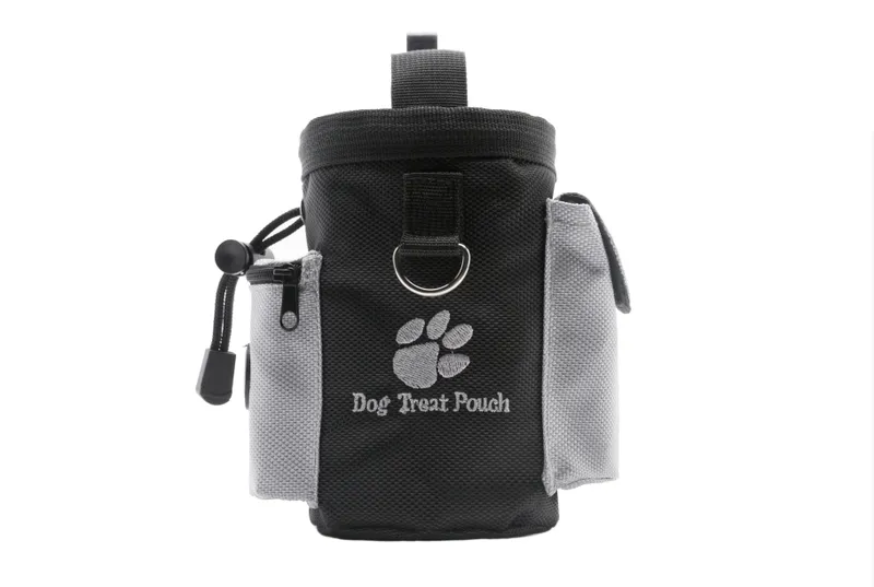 Food dog snack bag pet training bag - Grey