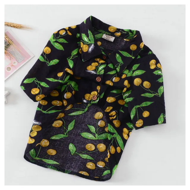 Beach Style Fashion Pet Clothing Clothes Black - Shop at LoveMi