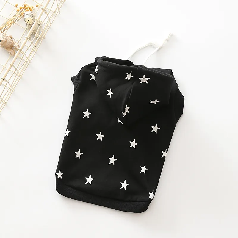 Small dog hoodie - Black