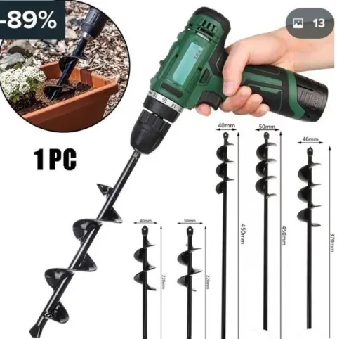 Spiral Loosening Drill Bit Alloy Ground Bit