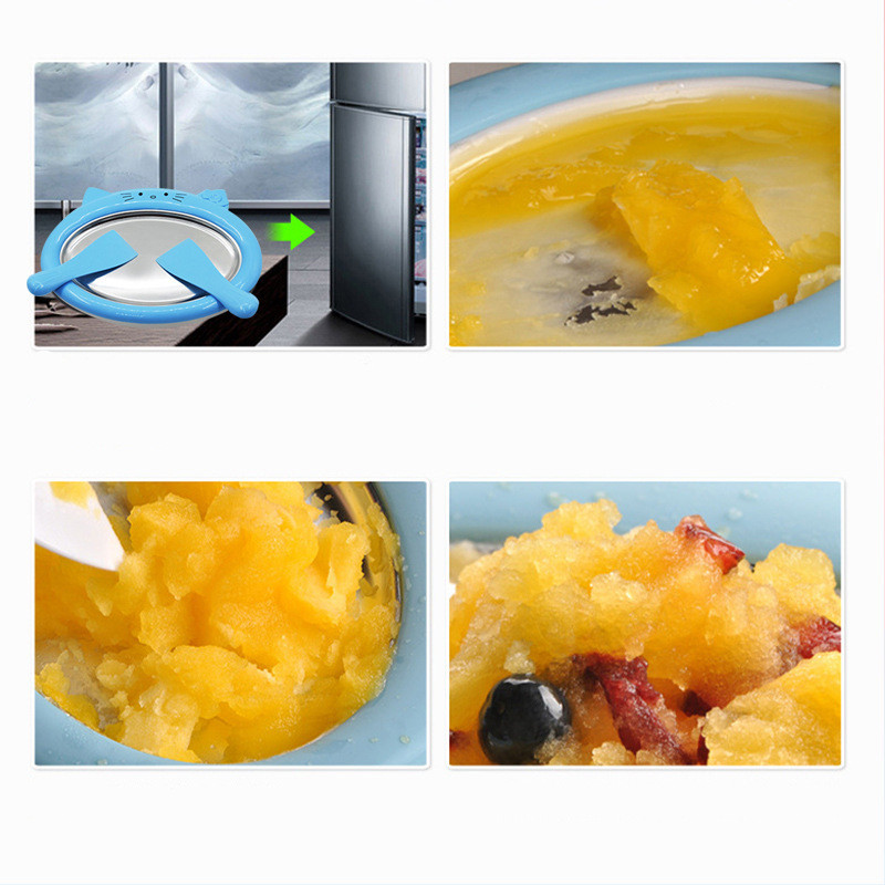 Plug-in fried ice tray fried ice machine