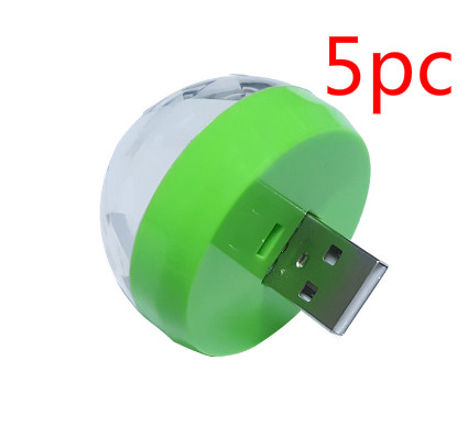 Light Stage Effect USB 5V Disco Ball DJ Party Holiday Lighting Christmas Projector - Image 8