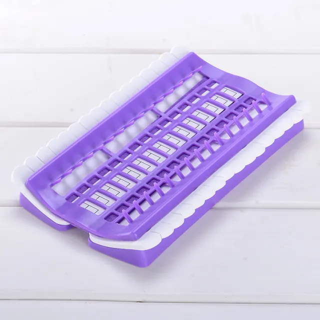 Cross embroidery tool cable organizer Purple - Shop at LoveMi