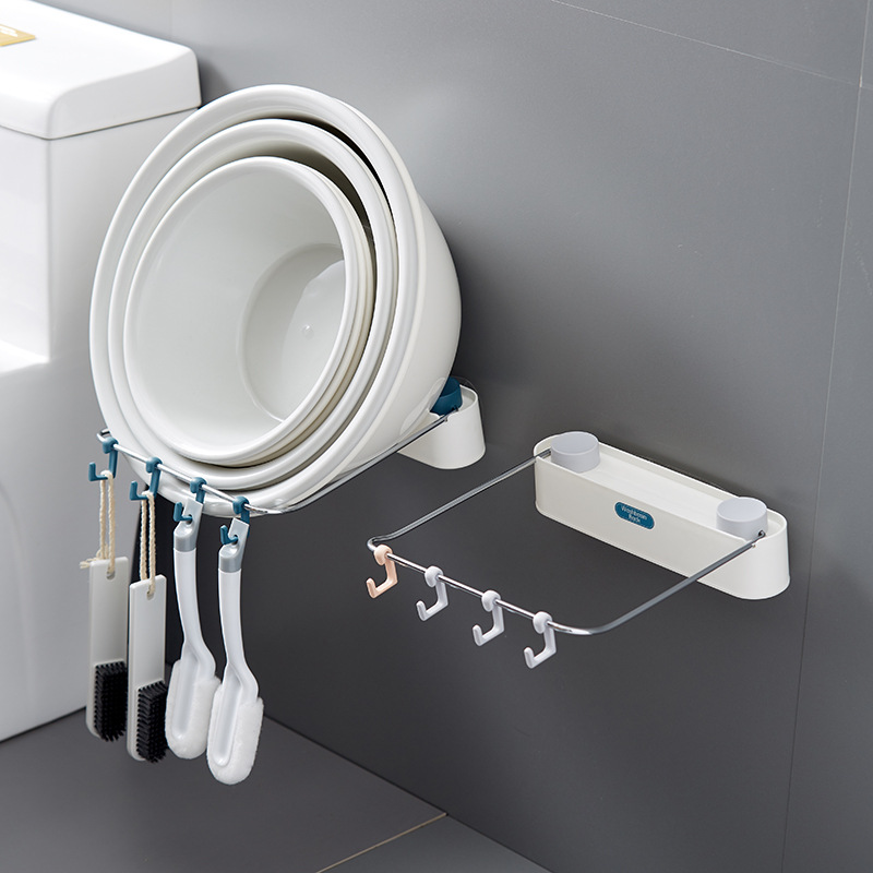 Multifunctional washbasin storage rack