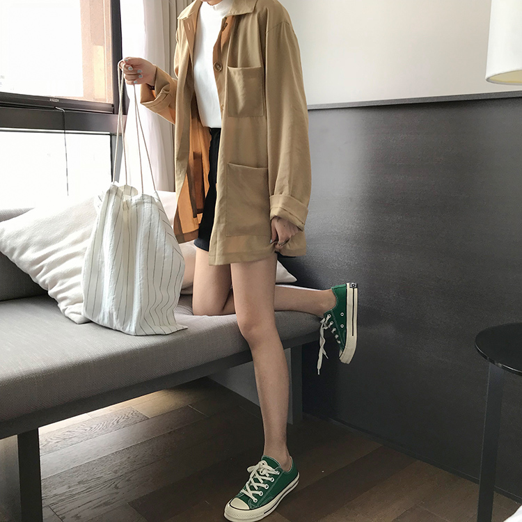 Chiffon Loose Jacket Shirt