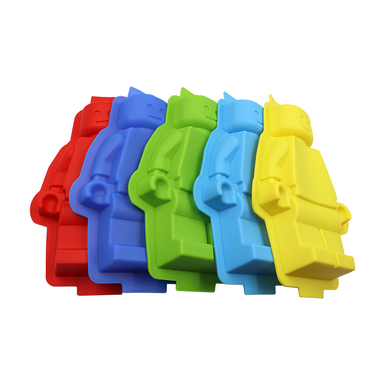 Robot silicone cake mould