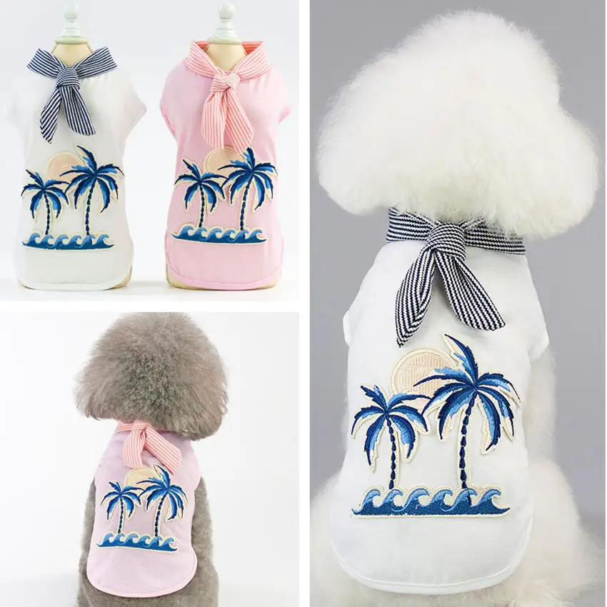 Coconut Tree Embroidery From Pet Clothing