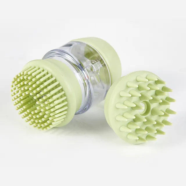 Multifunctional Pet Bath Massage Brush Comb Green - Shop at LoveMi