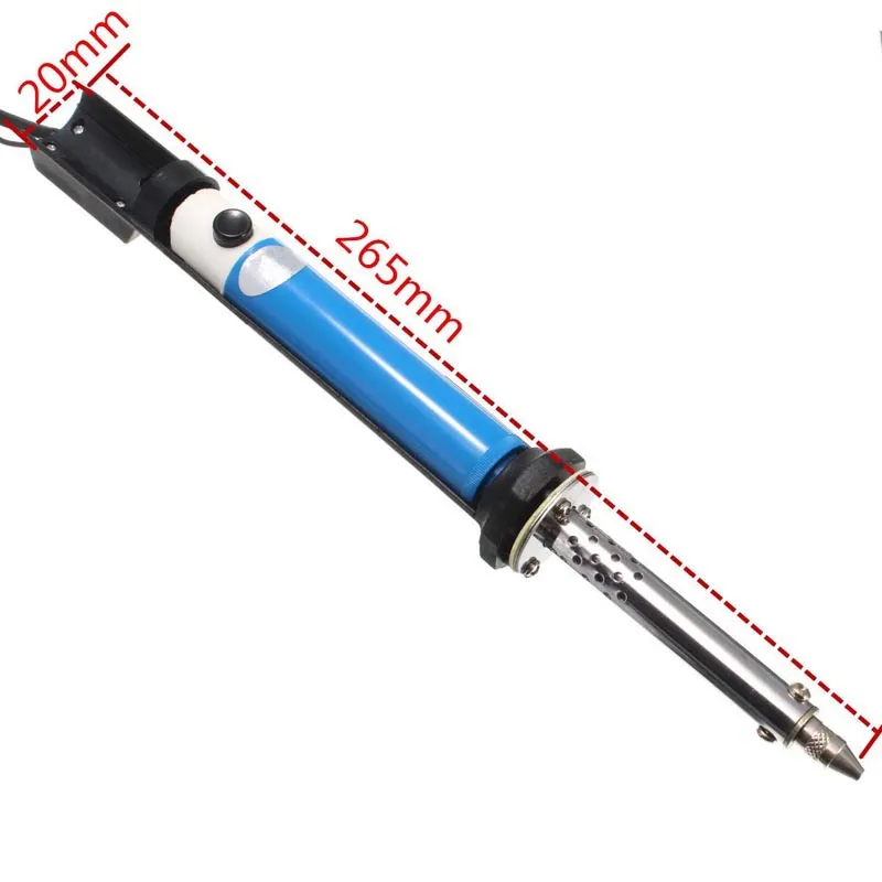 30W 220V EU Plug 2 in 1 Soldering Iron PCB Solder Sucker Pum – image 3