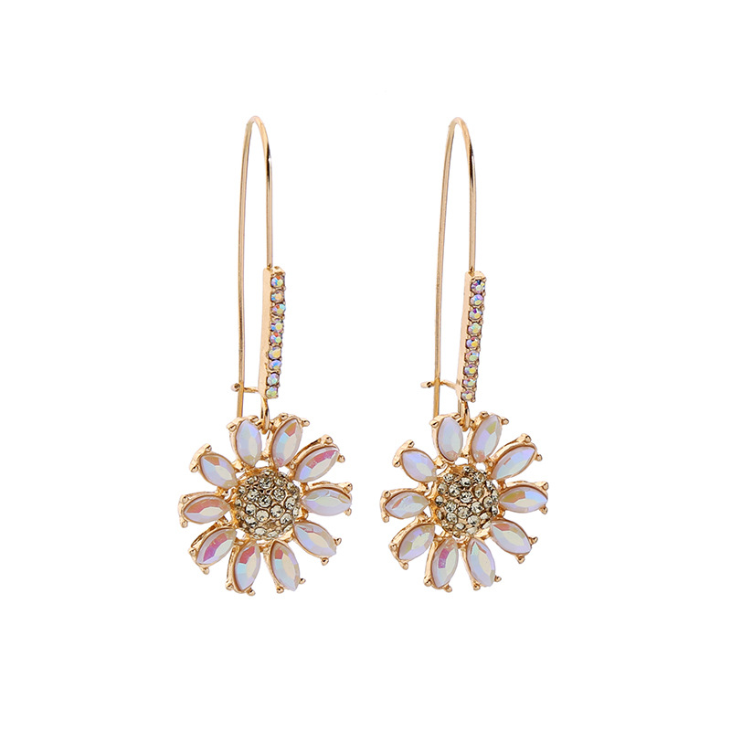 Niche Light Luxury Flower Earrings