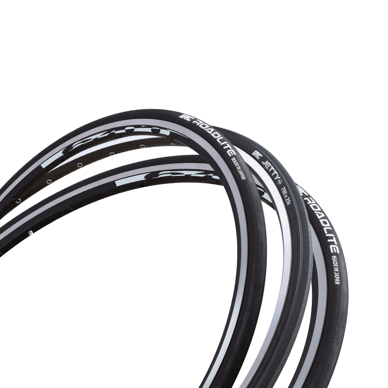 Folded bicycle tire