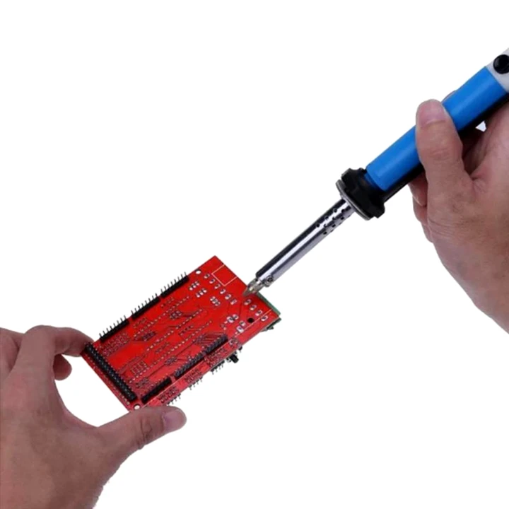 30W 220V EU Plug 2 in 1 Soldering Iron PCB Solder Sucker Pum — foto 3