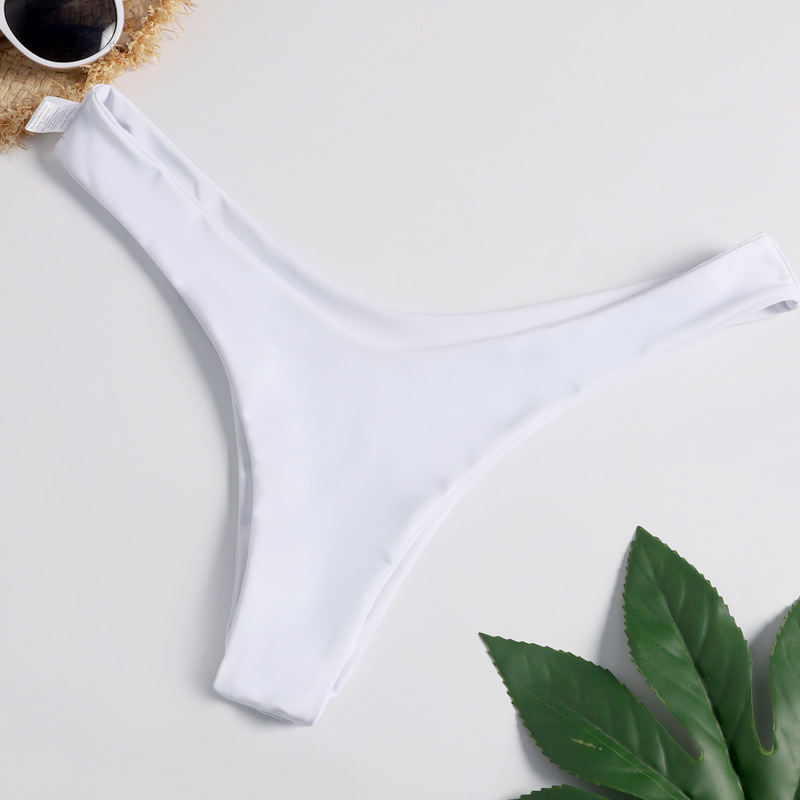 Swimsuit printed pure gathered split swimsuit