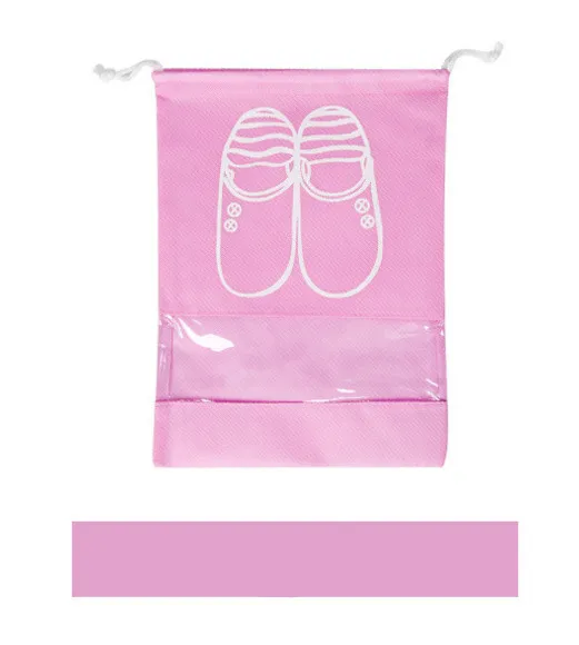 Non woven drawstring pocket Pink - Shop at LoveMi