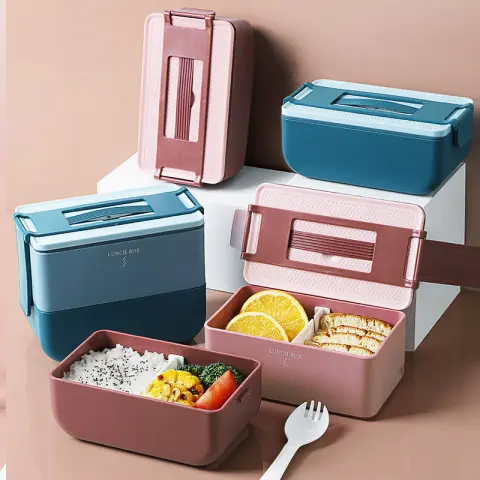 Microwave Heating Lunch Box Japanese-style Box