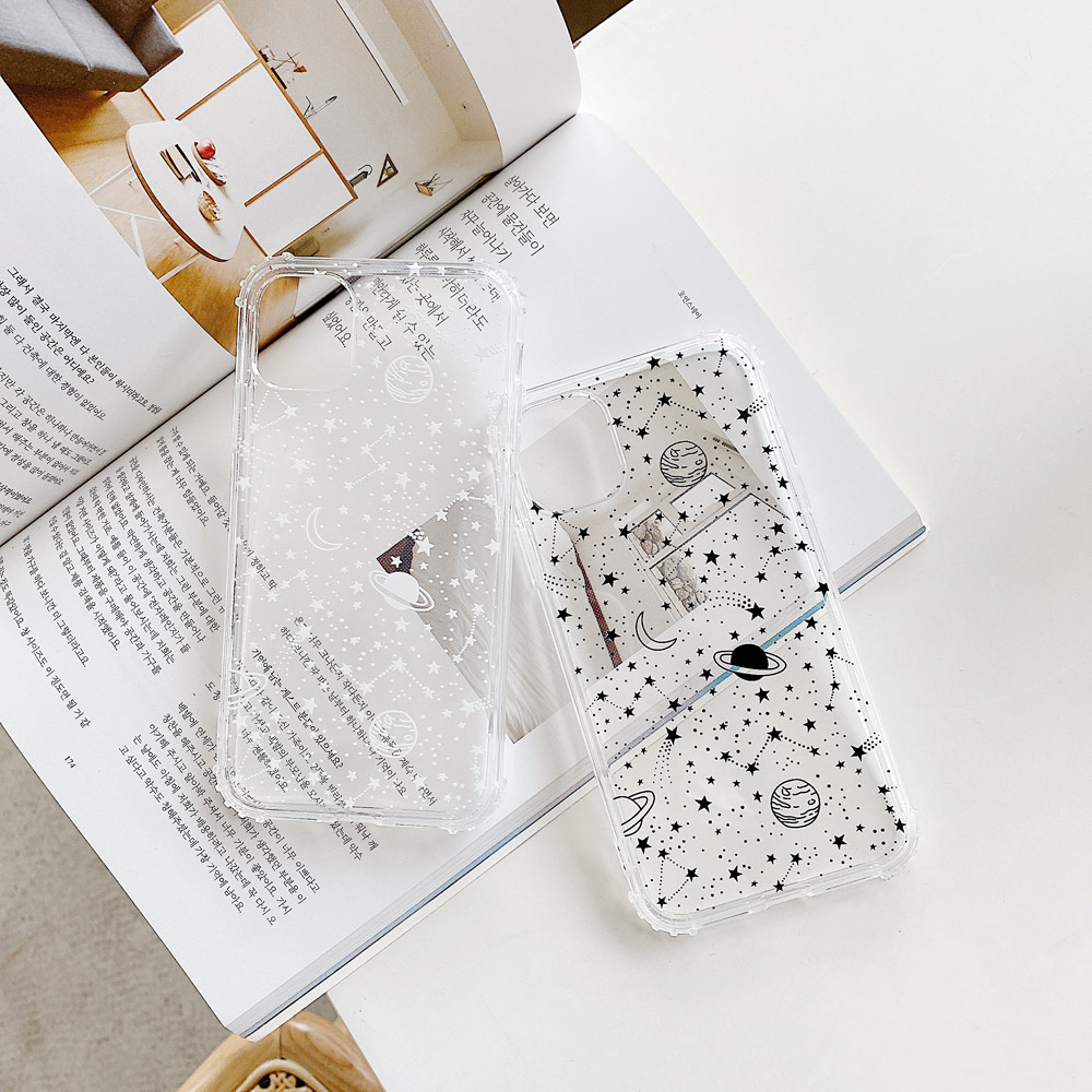 Line Universe Planet Mobile Phone Case