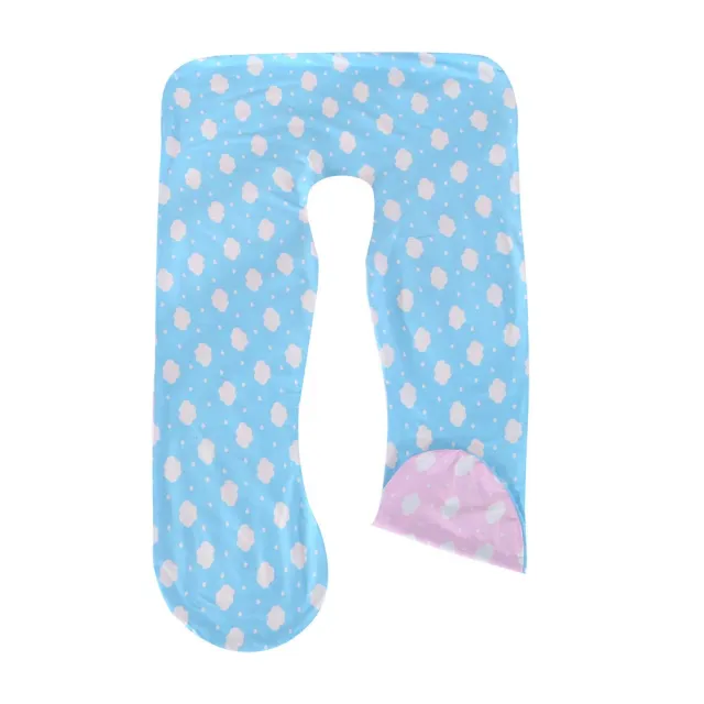 U shaped Pillowcase For Pregnant Women Blue Clouds - Shop at LoveMi