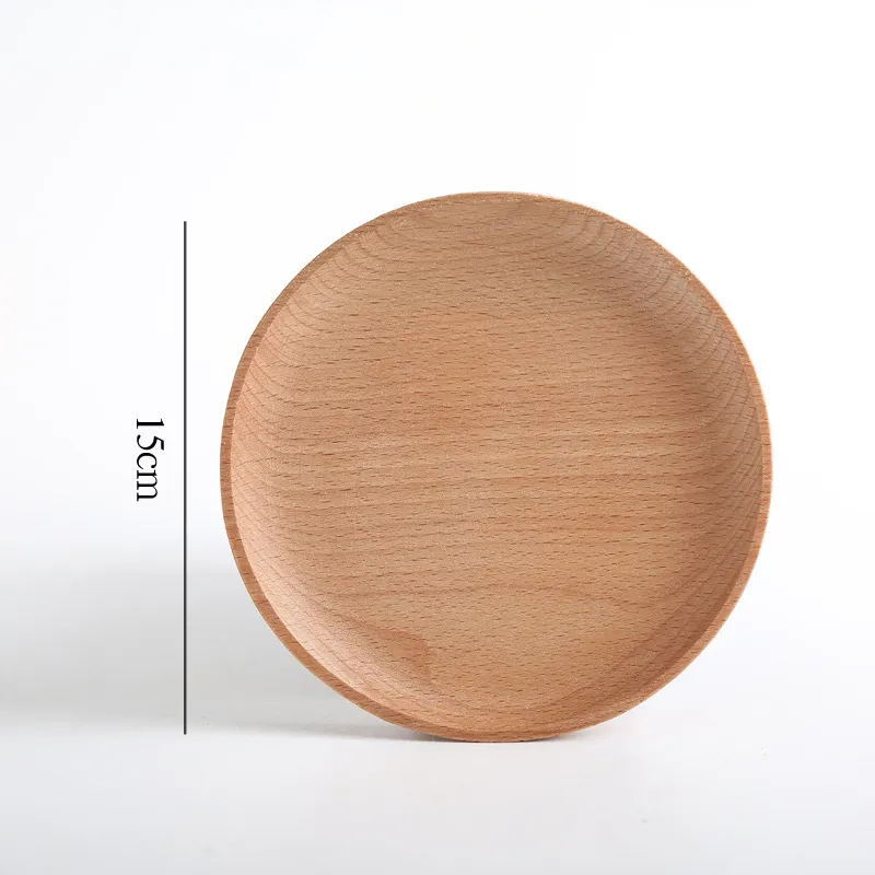 Wooden steak plate suit - Circular 15Cm