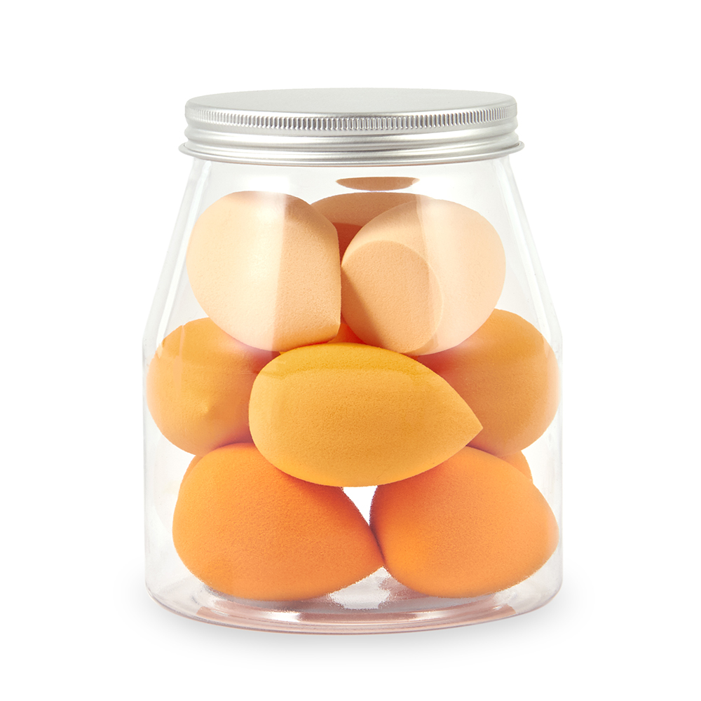 Water Drop Beveled Beauty Makeup Egg Puff Orange - Shop at LoveMi