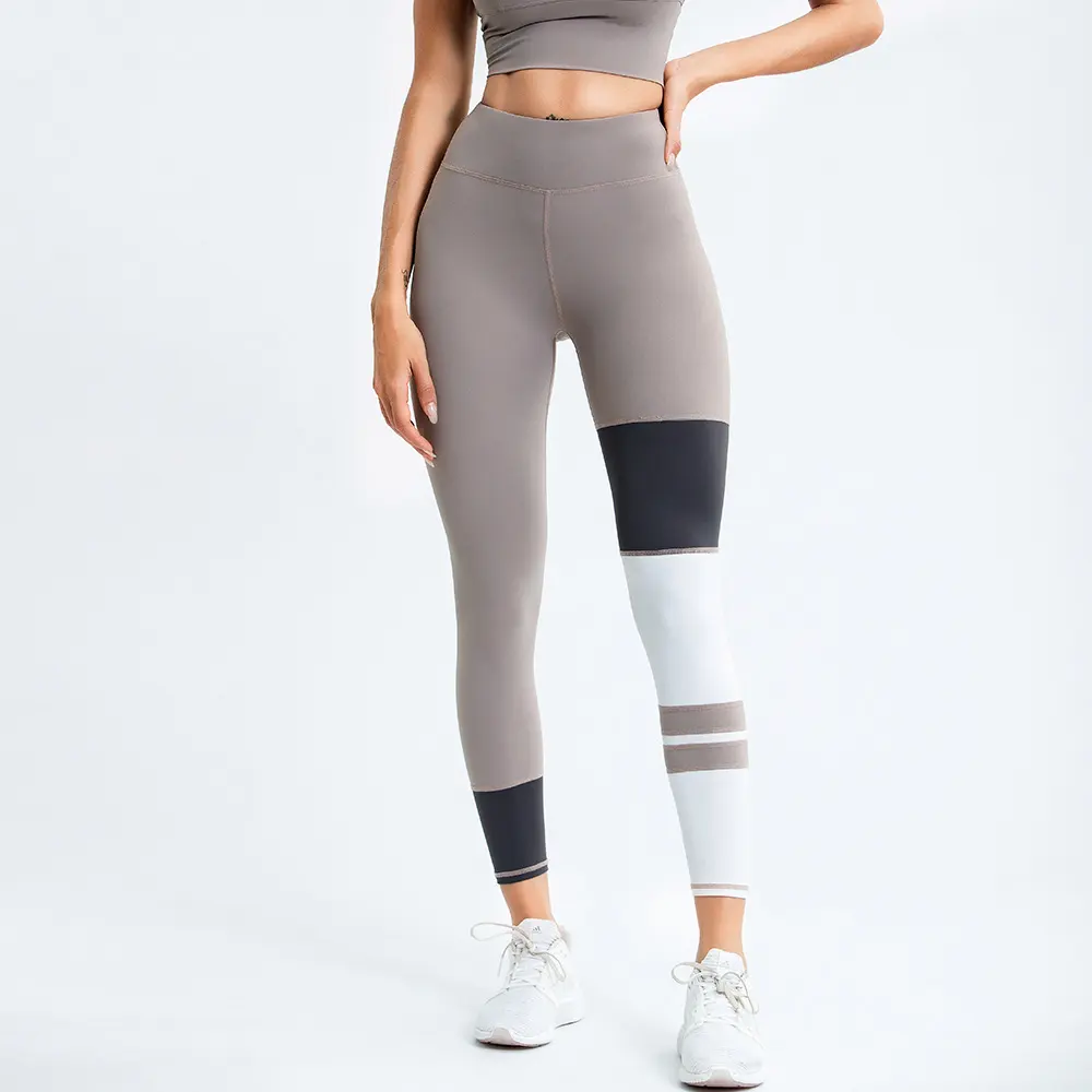 Women's Colorblock Striped Sports Trousers