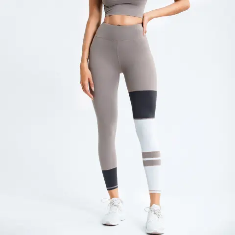 Women's Colorblock Striped Sports Trousers