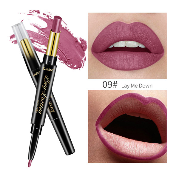 Moisturizing matte matte double ended lipstick 09 Color - Shop at LoveMi