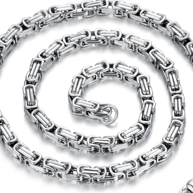 Ожерелье из нержавеющей стали в стиле панк