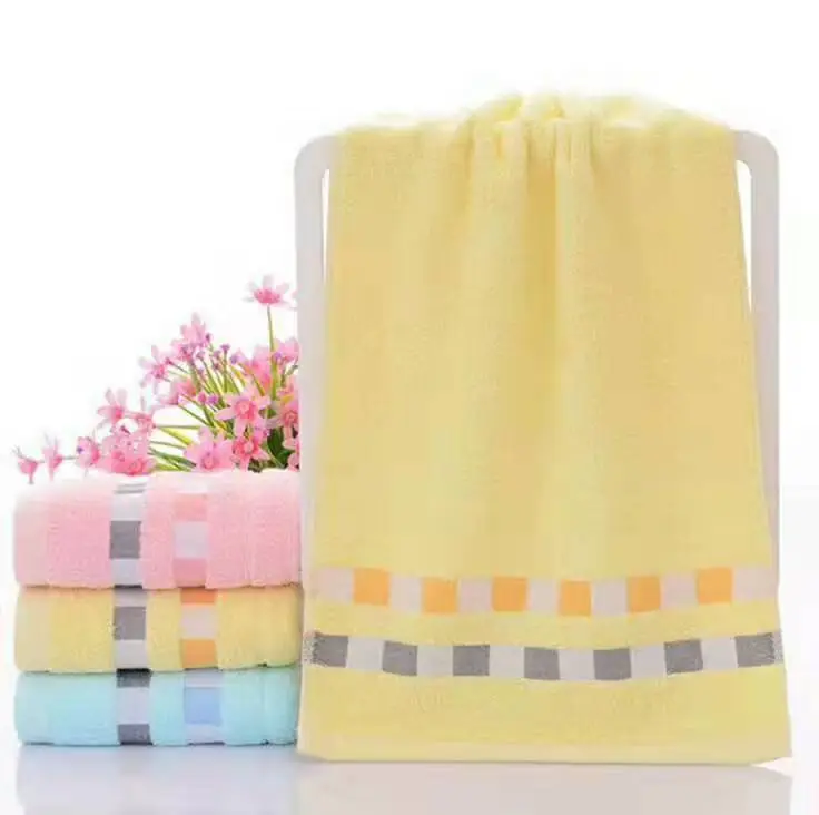Cotton thickened towel - Yellow