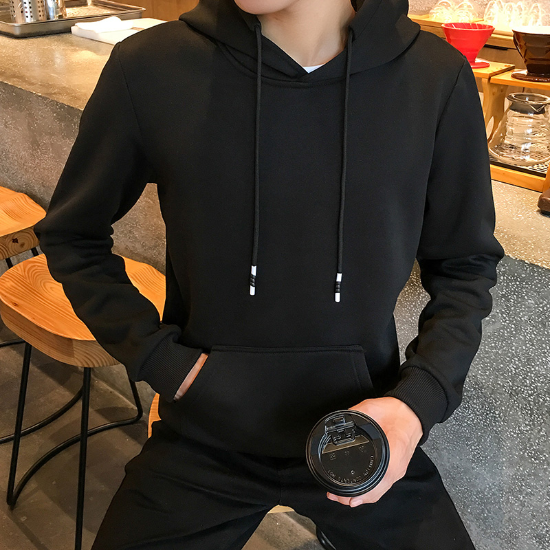 Casual hooded fitted Pullover