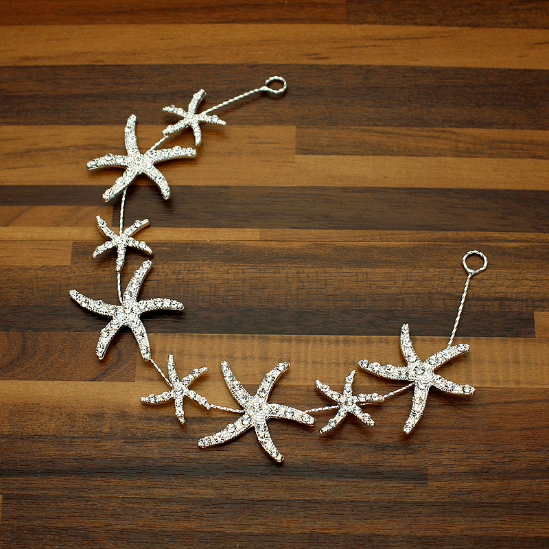 Rhinestone Starfish Headband
