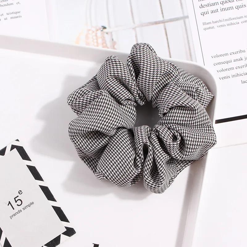 Large intestine hair ring flower - Light Black
