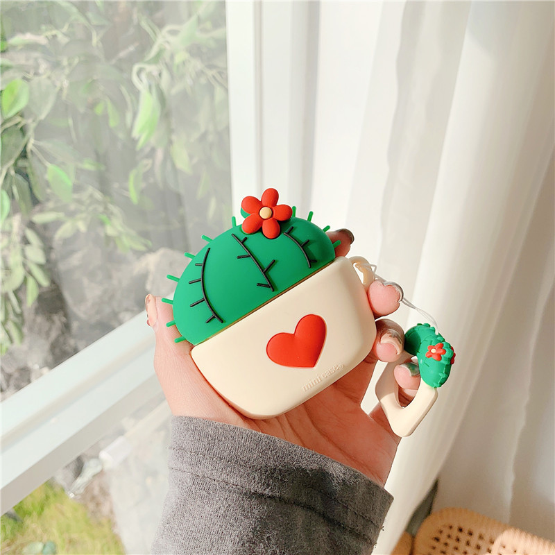 Compatible with Apple, Cactus Love Headphone Case