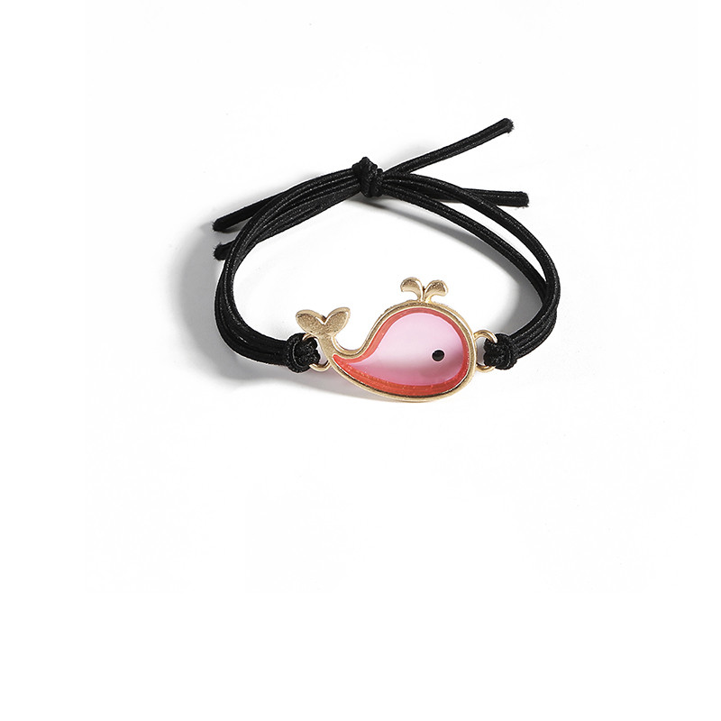 Acrylic whale hair rings Red Whale - Shop at LoveMi