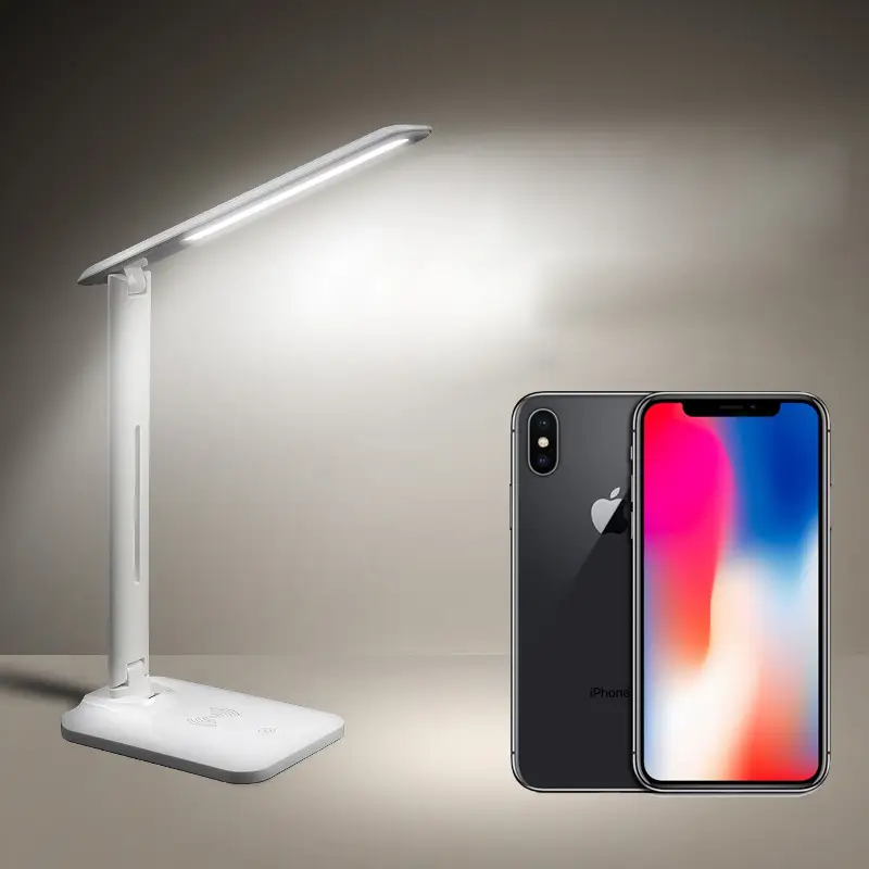 Eye protection wireless charging desk lamp
