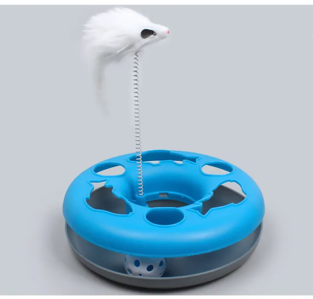Round color cat play tray Blue - Shop at LoveMi