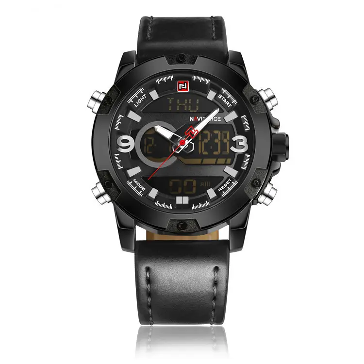 Dual Display Luminous Electronic Watch Waterproof Sports Men