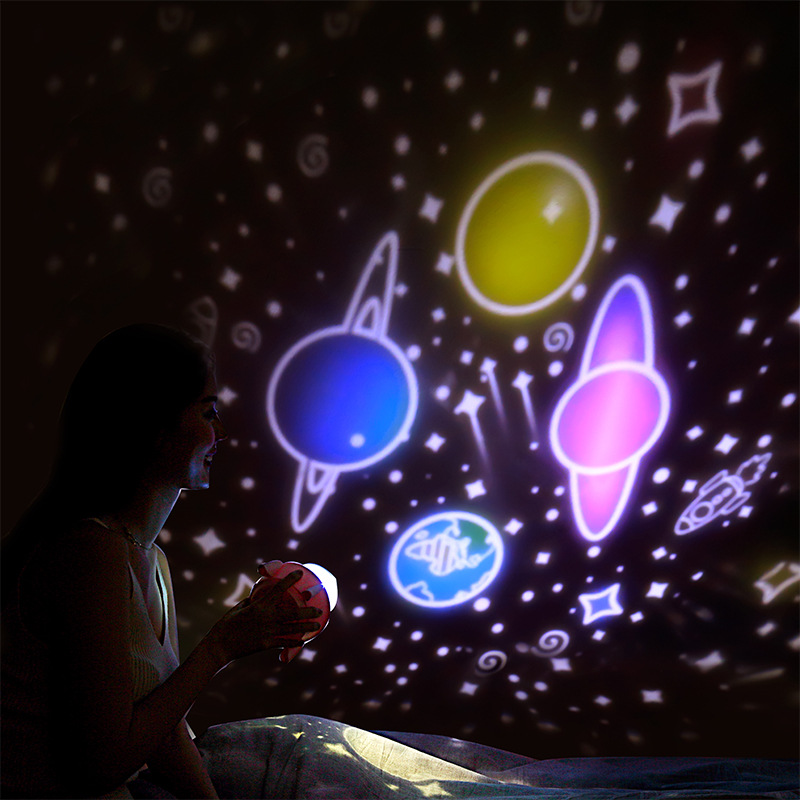New multifunctional starry sky projection lamp