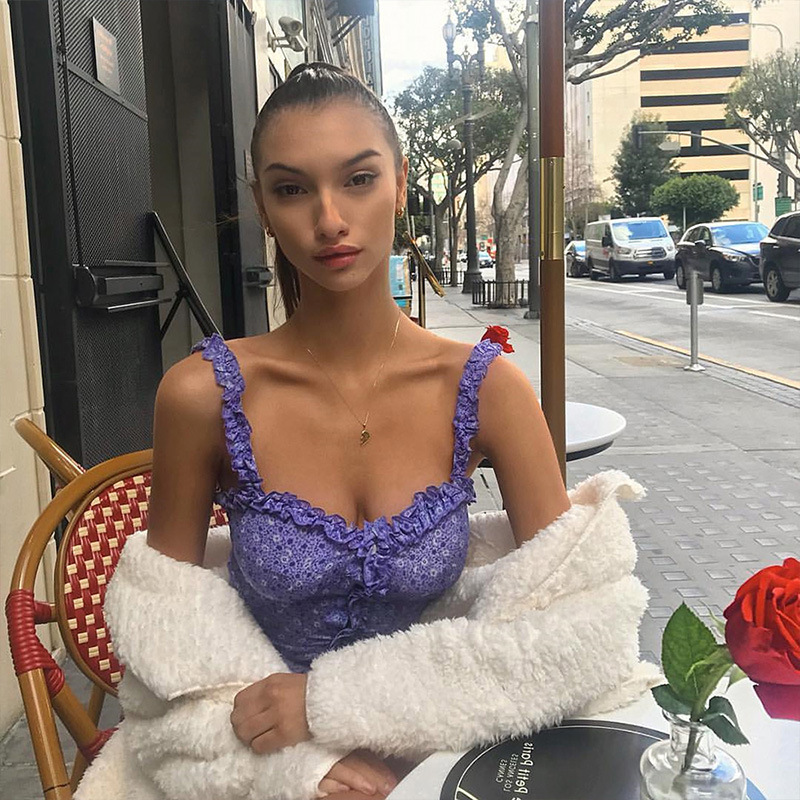 Straight-breasted button-wrap pencil skirt